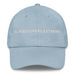 El Aventurero Extremo The Extreme Adventurer Mexican Spanish Pride Gift Regalo Dad Hat Mexicada Light Blue