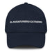 El Aventurero Extremo The Extreme Adventurer Mexican Spanish Pride Gift Regalo Dad Hat Mexicada Navy