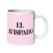 El Avispado The Sharp One Funny Home Office Work Coffee Mug Mexican Spanish Pride Gift White Glossy Cup Light Pink Card Mug Mexicada 20 oz