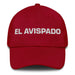 El Avispado The Sharp One Mexican Spanish Pride Gift Regalo Dad Hat Mexicada Cranberry