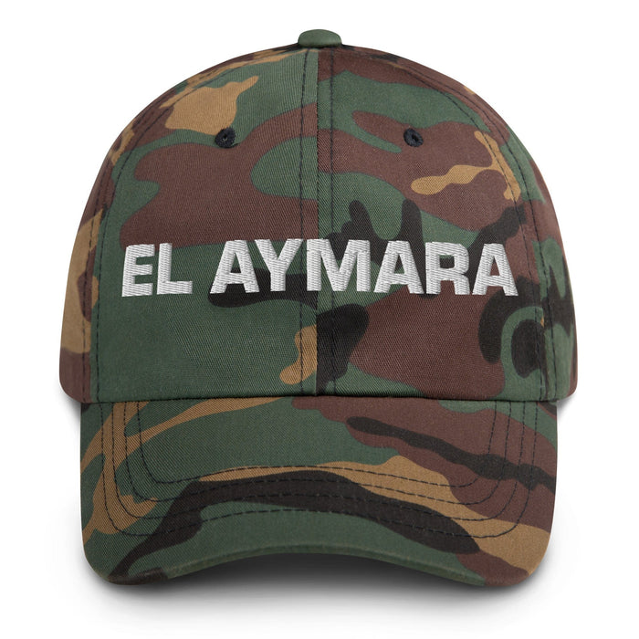 El Aymara The Aymara Mexican Spanish Pride Gift Regalo Dad Hat Mexicada Green Camo