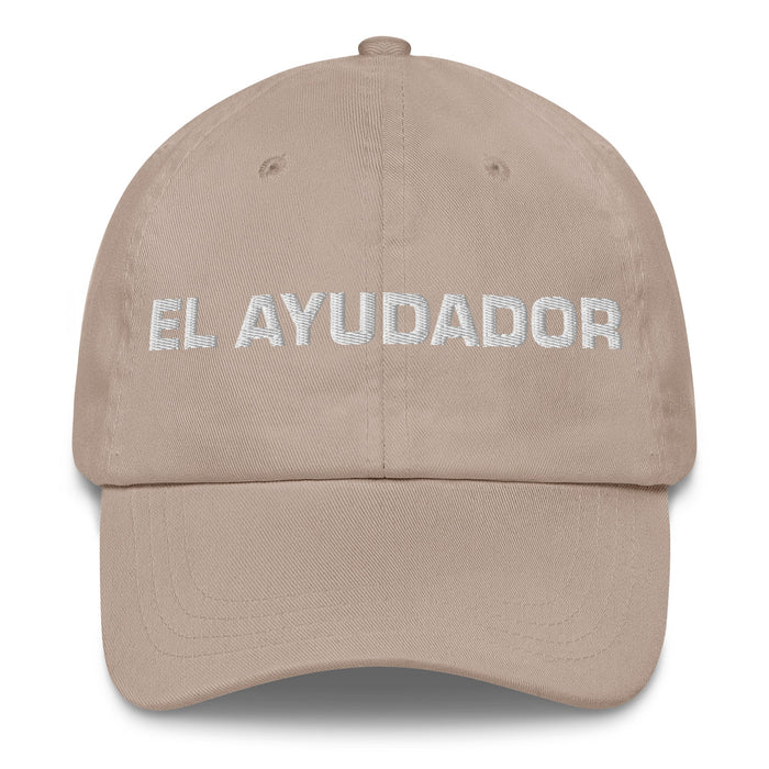 El Ayudador The Helper (Type 2) Mexican Spanish Pride Gift Regalo Dad Hat - Mexicada