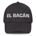 El Bacán The Awesome One Mexican Spanish Pride Gift Regalo Dad Hat Mexicada Dark Grey