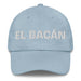 El Bacán The Awesome One Mexican Spanish Pride Gift Regalo Dad Hat Mexicada Light Blue