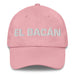 El Bacán The Awesome One Mexican Spanish Pride Gift Regalo Dad Hat Mexicada Pink