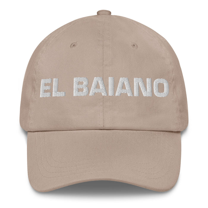 El Baiano The Bahia Resident Mexican Spanish Pride Gift Regalo Dad Hat - Mexicada