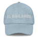 El Bailarín The Dancer Mexican Spanish Pride Gift Regalo Dad Hat Mexicada Light Blue