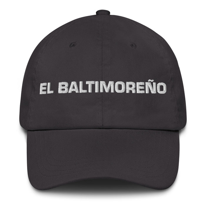 El Baltimoreño The Baltimorean Mexican Spanish Pride Gift Regalo Dad Hat - Mexicada