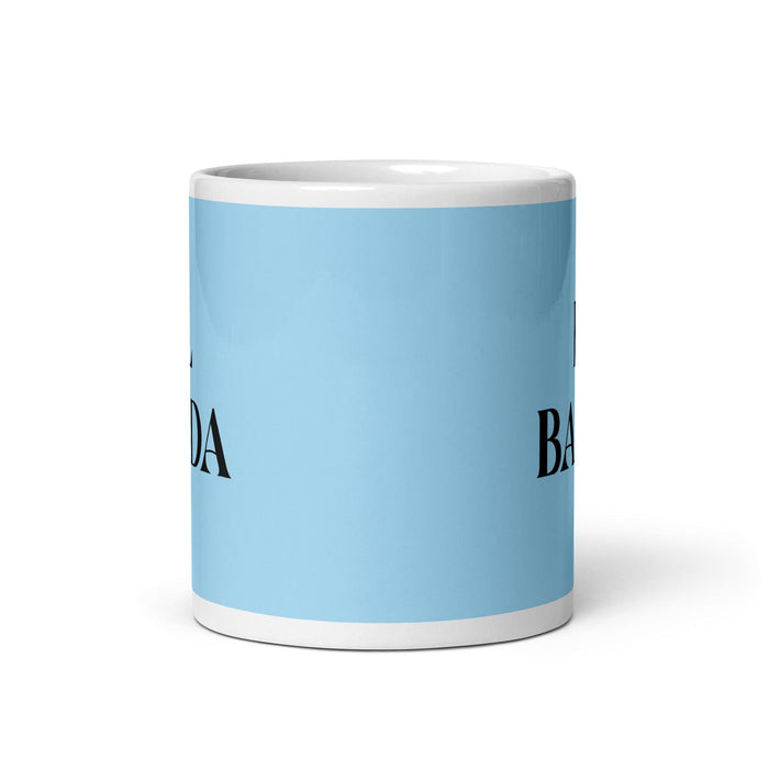 El Banda The Crew Funny Home Office Work Coffee Mug Mexican Spanish Pride Gift White Glossy Cup Sky Blue Card Mug Mexicada