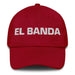 El Banda The Crew Mexican Spanish Pride Gift Regalo Dad Hat Mexicada Cranberry