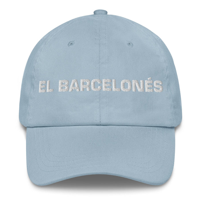 El Barcelonés The Barcelonian Mexican Spanish Pride Gift Regalo Dad Hat Mexicada Light Blue