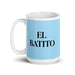 El Batito The Little Guy Funny Home Office Work Coffee Mug Mexican Spanish Pride Gift White Glossy Cup Sky Blue Card Mug Mexicada