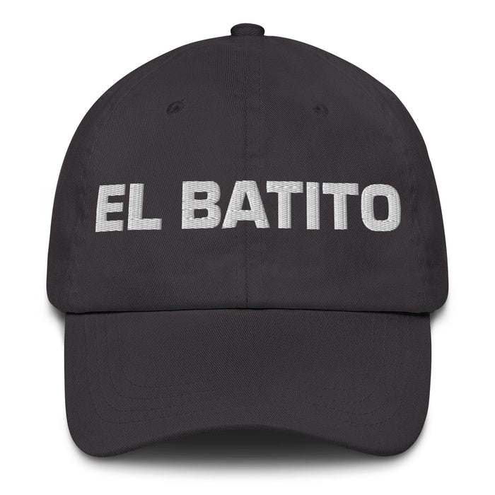 El Batito The Little Guy Mexican Spanish Pride Gift Regalo Dad Hat Mexicada Dark Grey