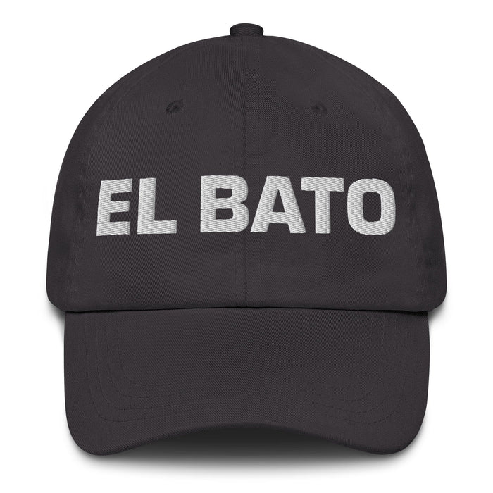 El Bato The Guy Mexican Spanish Pride Gift Regalo Dad Hat Mexicada Dark Grey