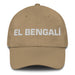 El Bengalí The Bengali Mexican Spanish Pride Gift Regalo Dad Hat Mexicada Khaki