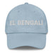 El Bengalí The Bengali Mexican Spanish Pride Gift Regalo Dad Hat Mexicada Light Blue