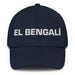 El Bengalí The Bengali Mexican Spanish Pride Gift Regalo Dad Hat Mexicada Navy