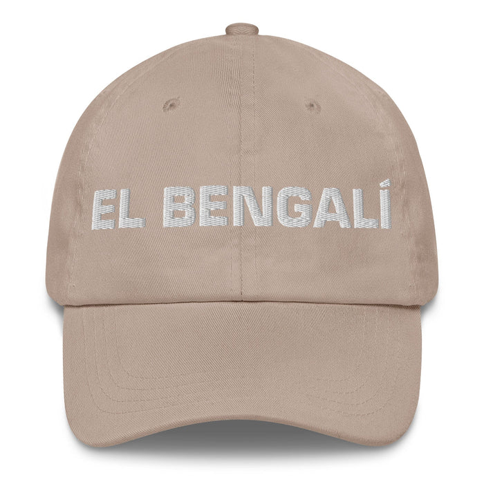 El Bengalí The Bengali Mexican Spanish Pride Gift Regalo Dad Hat Mexicada Stone