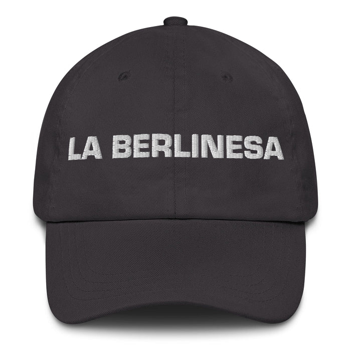 EL BERLINÉS The Berliner Mexican Spanish Pride Gift Regalo Dad Hat Mexicada Dark Grey