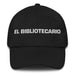 El Bibliotecario The Librarian Mexican Spanish Pride Gift Regalo Dad Hat Mexicada Black