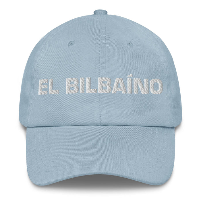 El Bilbaíno The Bilbao Resident Mexican Spanish Pride Gift Regalo Dad Hat Mexicada Light Blue