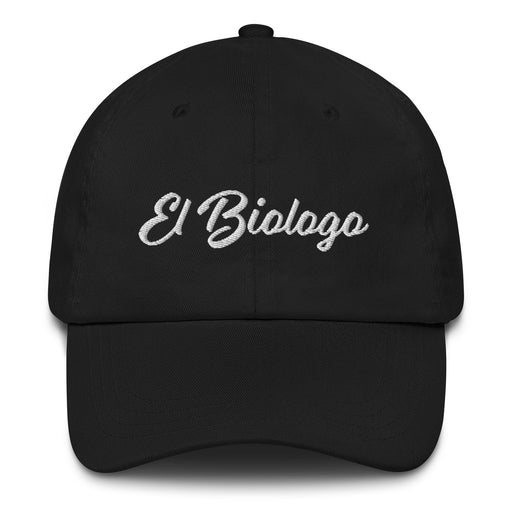 El Biologo Embroidered Dad Hat | Biologist, Science, Nature, Knowledge, Learning | E5 Mexicada