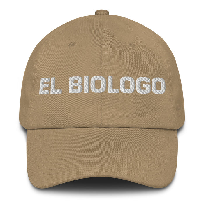 El Biologo The Biologist Mexican Spanish Pride Gift Regalo Dad Hat - Mexicada