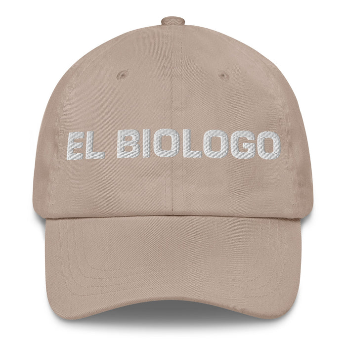 El Biologo The Biologist Mexican Spanish Pride Gift Regalo Dad Hat - Mexicada