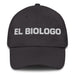 El Biologo The Biologist Mexican Spanish Pride Gift Regalo Dad Hat Mexicada Dark Grey