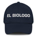 El Biologo The Biologist Mexican Spanish Pride Gift Regalo Dad Hat Mexicada Navy