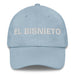 El Bisnieto The Great-Granddaughter / The Great-Grandson Mexican Spanish Pride Gift Regalo Dad Hat Mexicada Light Blue