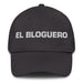 El Bloguero The Blogger Mexican Spanish Pride Gift Regalo Dad Hat Mexicada Dark Grey