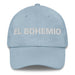 El Bohemio The Bohemian Mexican Spanish Pride Gift Regalo Dad Hat Mexicada Light Blue