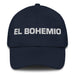 El Bohemio The Bohemian Mexican Spanish Pride Gift Regalo Dad Hat Mexicada Navy