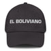 El Boliviano The Bolivian Mexican Spanish Pride Gift Regalo Dad Hat Mexicada Dark Grey