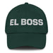 El Boss The Boss Mexican Spanish Pride Gift Regalo Dad Hat Mexicada Spruce