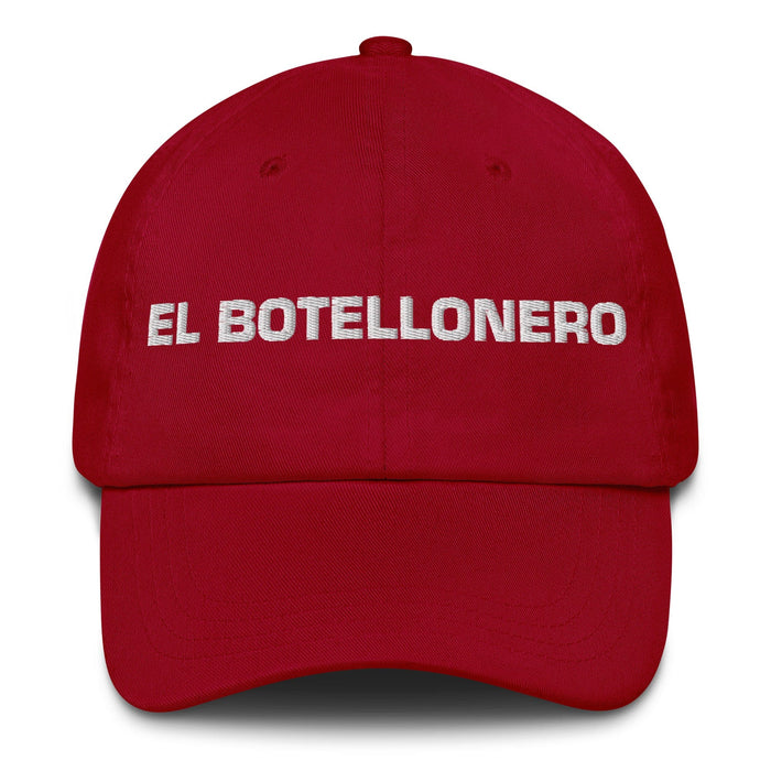 El Botellonero The Outdoor Drinker Mexican Spanish Pride Gift Regalo Dad Hat Mexicada Cranberry