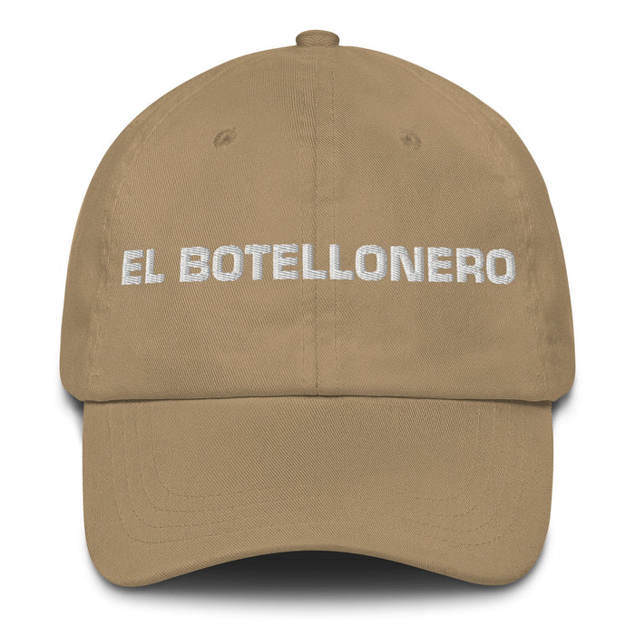 El Botellonero The Outdoor Drinker Mexican Spanish Pride Gift Regalo Dad Hat Mexicada Khaki