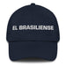 El Brasiliense The Federal District Resident Mexican Spanish Pride Gift Regalo Dad Hat Mexicada Navy