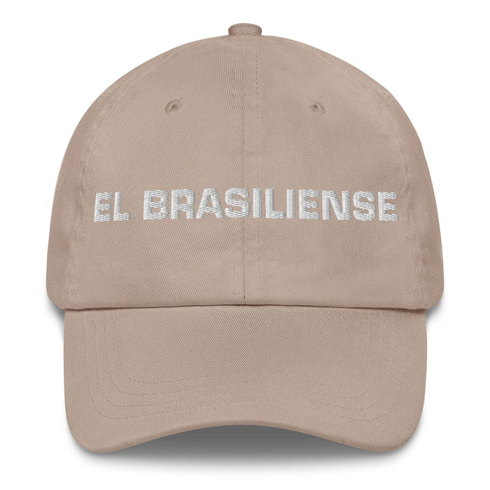 El Brasiliense The Federal District Resident Mexican Spanish Pride Gift Regalo Dad Hat Mexicada Stone