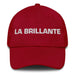 El Brillante The Brilliant One Mexican Spanish Pride Gift Regalo Dad Hat Mexicada Cranberry