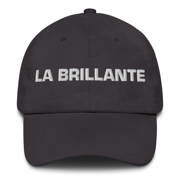 El Brillante The Brilliant One Mexican Spanish Pride Gift Regalo Dad Hat Mexicada Dark Grey