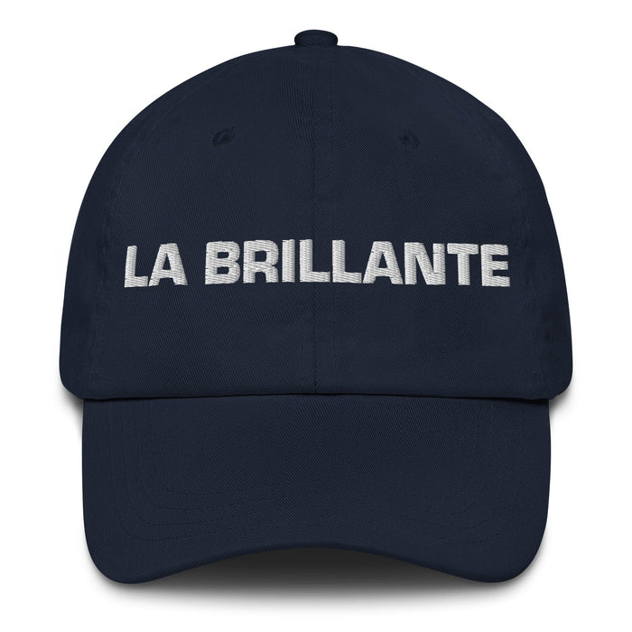 El Brillante The Brilliant One Mexican Spanish Pride Gift Regalo Dad Hat Mexicada Navy