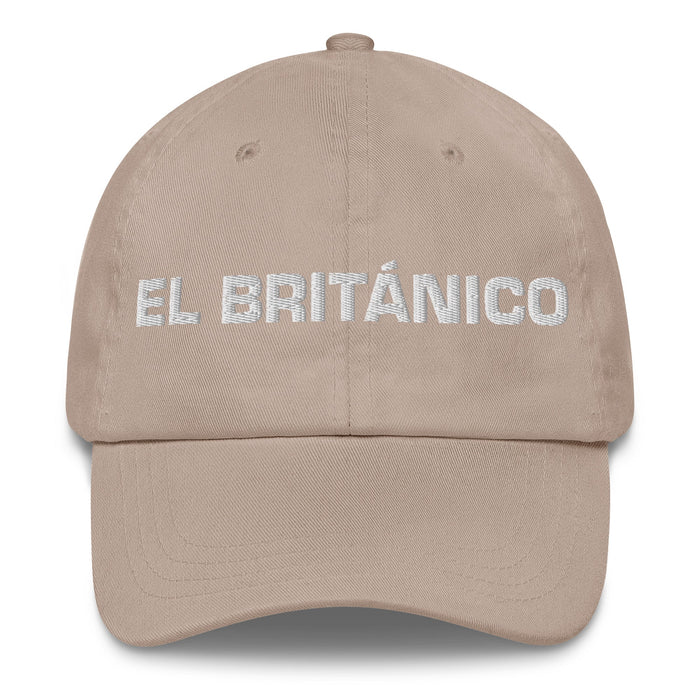 El Británico The British Mexican Spanish Pride Gift Regalo Dad Hat - Mexicada