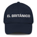 El Británico The British Mexican Spanish Pride Gift Regalo Dad Hat Mexicada Navy