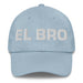 El Bro The Bro Mexican Spanish Pride Gift Regalo Dad Hat Mexicada Light Blue