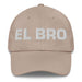 El Bro The Bro Mexican Spanish Pride Gift Regalo Dad Hat Mexicada Stone