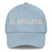 El Brujito The Little Witch/Wizard Mexican Spanish Pride Gift Regalo Dad Hat Mexicada Light Blue