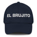 El Brujito The Little Witch/Wizard Mexican Spanish Pride Gift Regalo Dad Hat Mexicada Navy