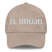 El Brujo The Witch / Wizard Mexican Spanish Pride Gift Regalo Dad Hat Mexicada Stone